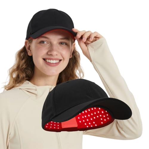 Red Light Therapy Cap for Hair Growth | Wireless Rechargeable
