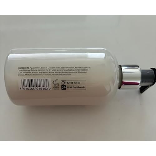 Scottish Fine Soaps Au Lait Bath & Shower Gel 300ml Pump Bottle
