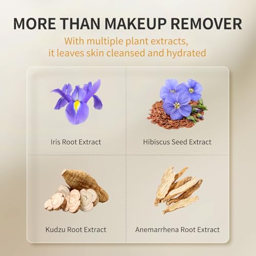 Makeup Remover Cleansing Balm - Olive Oil Based Cleanser for Face&Body - Melts From Balm to Milky Lather-For All Skin Types, 2pcs
