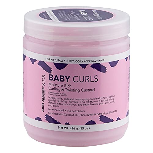 Aunt Jackie¡¯s Kids Hair Care Bundle ? 5 Full-Size Products for Easier Combing, Styling & Nourishing Hair ? Made with Natural Herbal & Botanical Ingredients (12 oz, 15 oz, 8 oz)