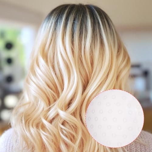 Silicone Hair Highlighting Cap Kit with Hook Needle & Dual Combs