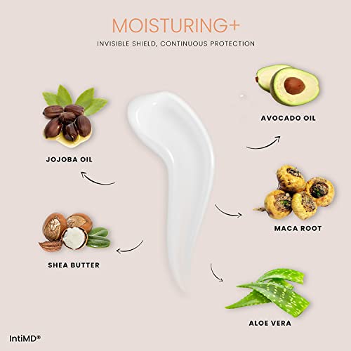 IntiMD Coochy Plus Fragrance Free & Chafe Lotion Kit - Intimate Shave Cream Prevents Razor Burn In-Grown Hair + Chafe Lotion Anti-Chafe Cream, Anti-Rubbing, Friction for Inner Thighs Armpit Running