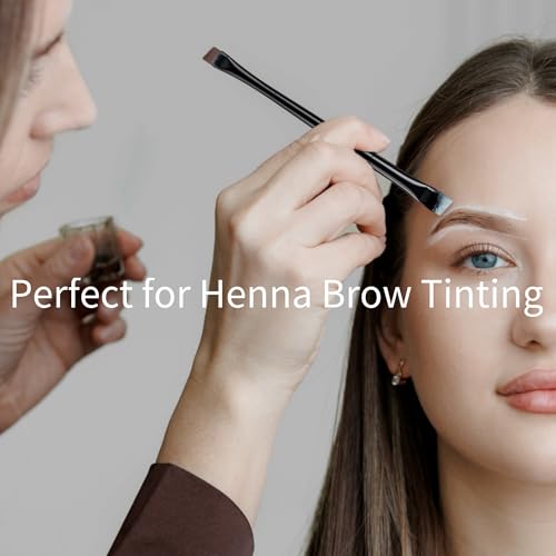 Eyebrow Mapping Kit with White Paste, Dual Brush & Cotton Swabs