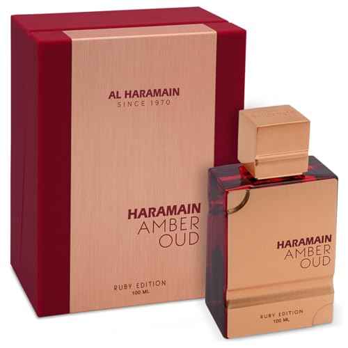 Al Haramain Amber Oud Ruby Eau De Parfum for Unisex 3.3 Ounce
