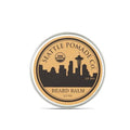 Seattle Pomade Co. Certified Organic Beard Balm made with Organic Beeswax. Strengthens & Softens Beards & Mustaches. Globally sourced certified organic materials.