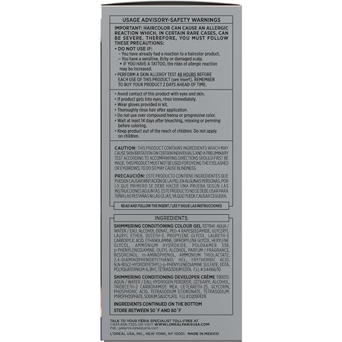 John Frieda Precision Foam Colour, Dark Natural Brown 4N, Full-coverage Hair Color Kit, Anti-Fade Gray Coverage, Deep Color Saturation Hair Dye, 1 Application (Pack of 2)