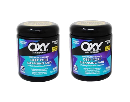 OXY Daily Defense Cleansing Pads 90 Each (Pack of 2)