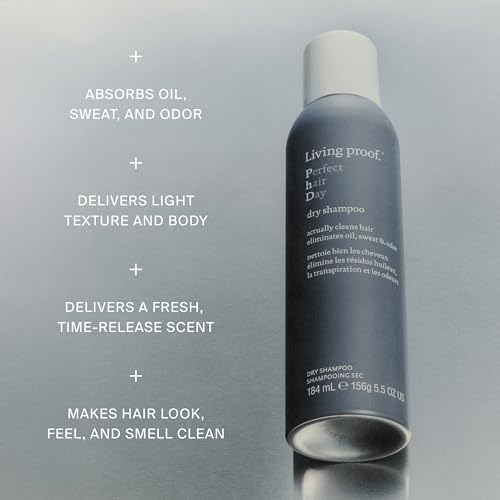 Living Proof Perfect Hair Day Dry Shampoo 5.5oz | Absorbs Oil & Odor