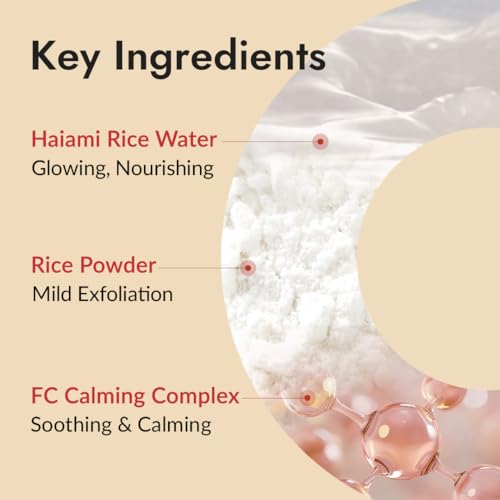 MIZON Rice Water Glow Mask Cleanser 2-in-1, 5.07 fl oz