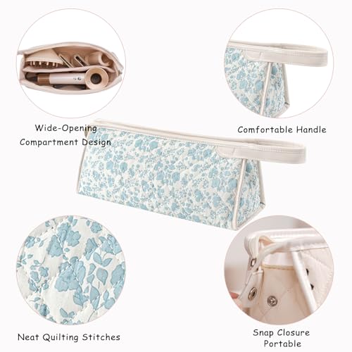 Large Quilted Hair Tools Travel Bag – Flat Iron & Dryer Storage