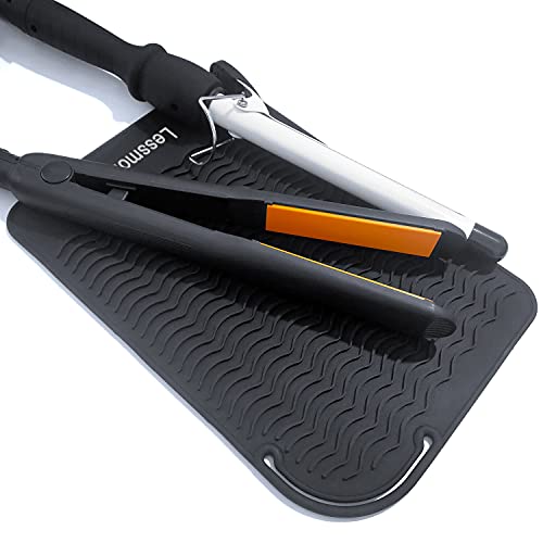 Heat Resistant Mat for Hair Styling Tools, 11 x 7.5 in