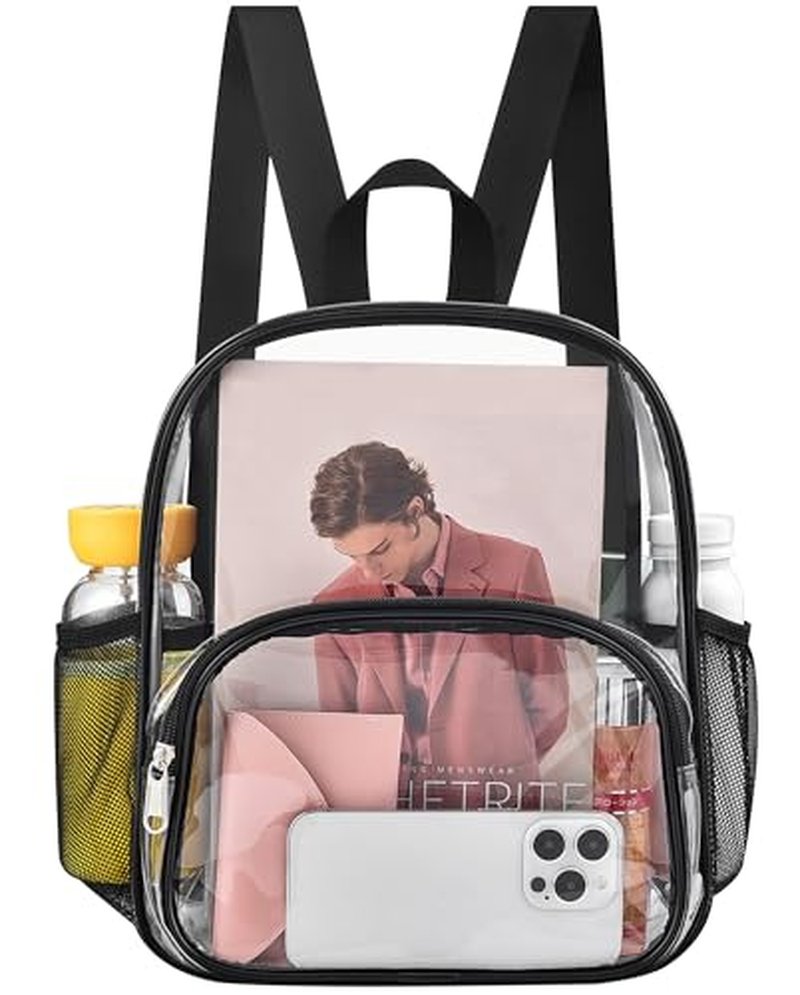 Clear Backpack for Stadium Events 12x12x6 Approved