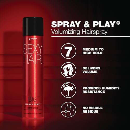 SexyHair Big Spray & Play Volumizing Hairspray 10oz