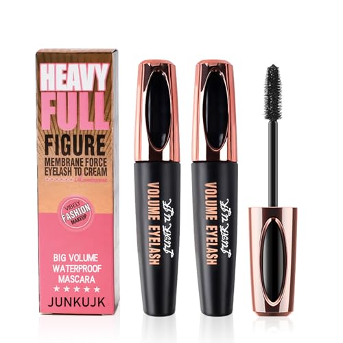 4D Silk Fiber Lash Mascara 2 Pack – Waterproof & Smudge-Proof
