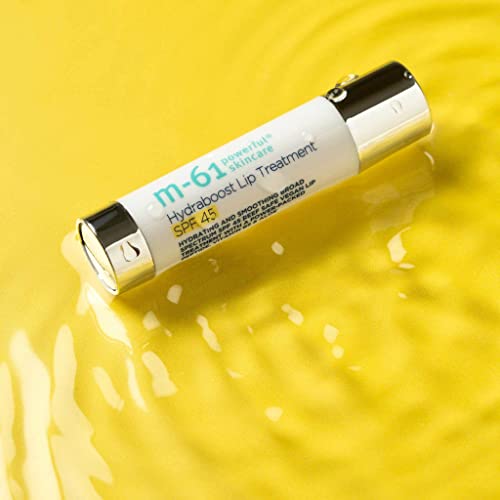 M-61 Hydraboost Lip Treatment SPF 45 - Hydrating and smoothing broad spectrum SPF 45 reef safe vegan lip treatment with a power-packed peptide, vitamin B5 & aloe