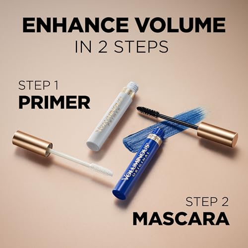 L'Oreal Paris Voluminous Blue Mascara 0.26 Fl Oz - Build & Lengthen, Washable