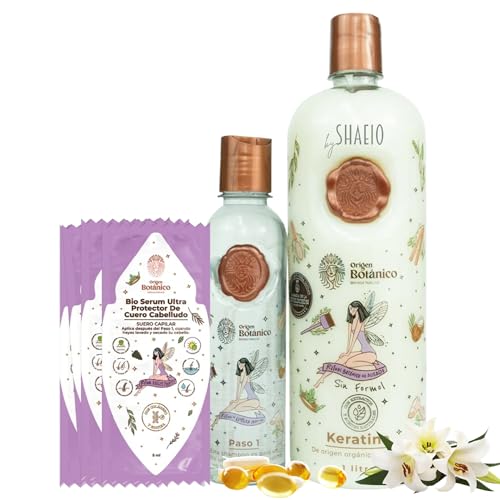 SHAEIO Keratin Hair Mask with 12 Natural Oils - 1L