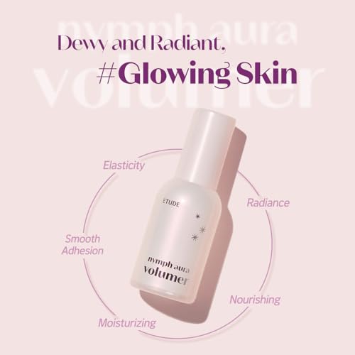 ETUDE Nymph Aura Volumer Face Primer Pink Hydrating Glow 0.81 fl oz