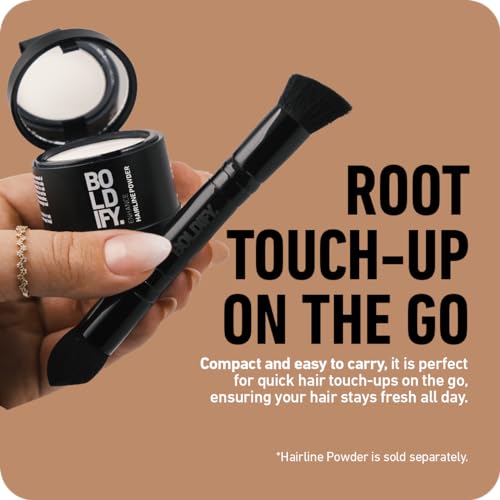 Boldify Hairline Powder Brush – Dual-Ended Root Touch Up