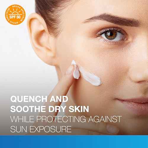 Neutrogena Hydro Boost Hyaluronic Acid Face Moisturizer with Sunscreen, Broad Spectrum SPF 50, Fragrance Free Facial Moisturizer to Hydrate & Soothe Dry Skin, 1.7 fl. oz