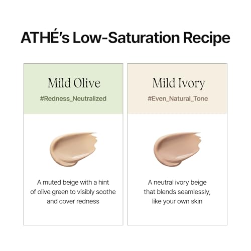 athé PDRN BB Cream Mild Olive - Redness Correcting SPF30