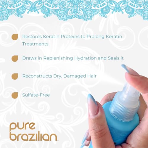 Pure Brazilian Leave-In Conditioner with Keratin, 6.78 oz/200 ml