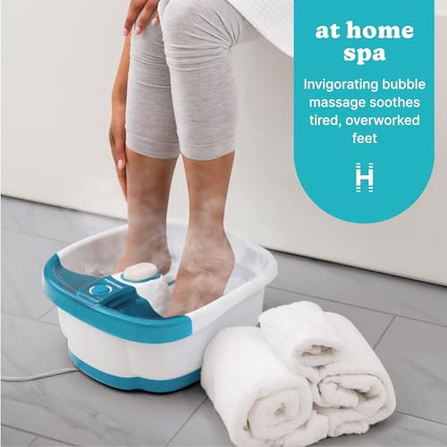 Homedics Bubble Mate Foot Spa with Heat & Massage Jets