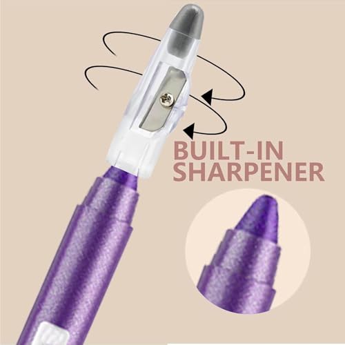 Purple Shimmer Eyeshadow Stick – Waterproof 3-in-1
