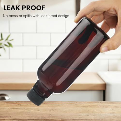 Hethyo 12oz Glass Spray Bottles - Adjustable Nozzle for Hair & Plants (2 Pack)