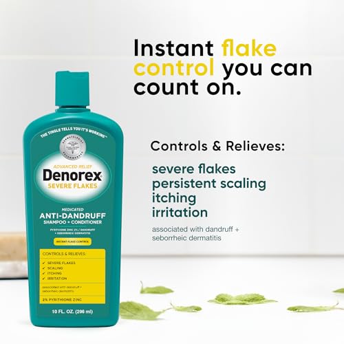 Denorex Advanced Relief Anti-Dandruff Shampoo & Conditioner 10oz