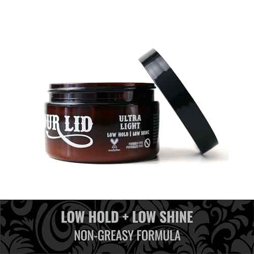 Fix Your Lid Ultra Light Pomade for Men - Water-Based Pomade with Low Hold and Low Shine - Match All Men¡¯s Hair Types & Styles - Easy to Wash Out - 3.75 oz