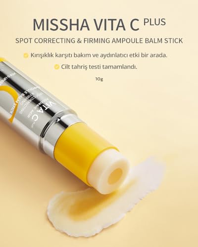 MISSHA Vita C Plus Ampoule Balm Stick - Instant Wrinkle Care & Hydration