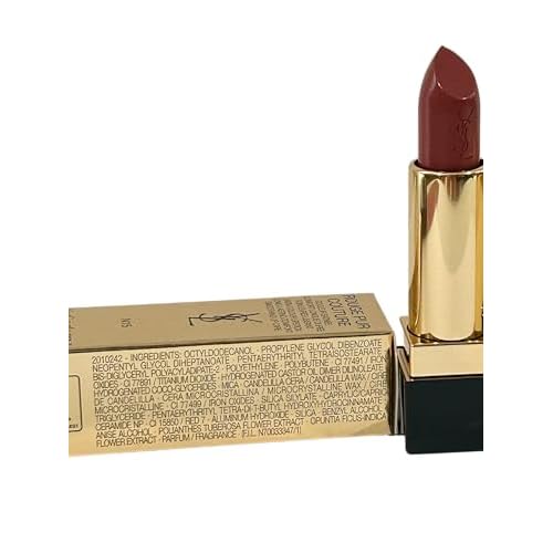 YVES SAINT LAURENT Rouge Pur Couture Satin Lipstick # N15 NUDE SELF YSL Lipstick Women 0.13 oz / 3.8 g | N15, Nude Self, 0.13 oz, 3.8 g, Women