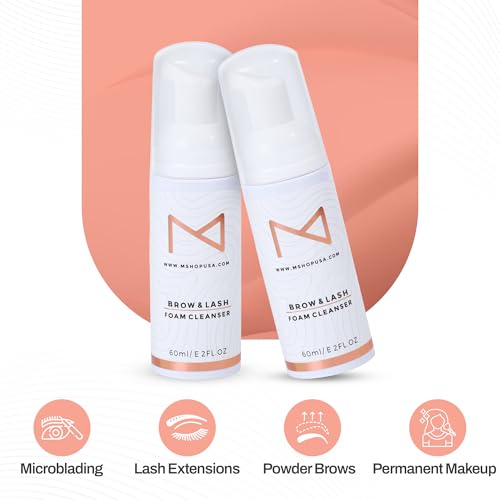M Permanent Makeup Foam Cleanser - Lash & Brow Care