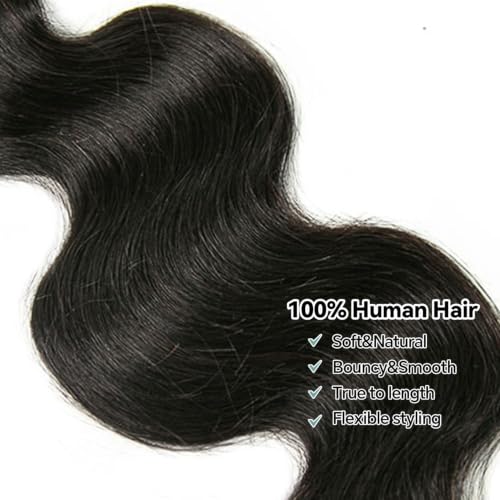 Y WIGS 18 Inch Body Wave Human Braiding Hair 50g NC - Boho & Box Braid Extensions