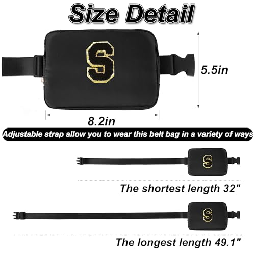 Uygafly Birthday Gifts for 4 5 6 7 8 9 10 11 12 13 Year Old Girls,Graduation Gifts for Teens Kids Daughter Sister Her,Fanny Pack Crossbody Bag Belt Bag Cute Trendy Stuff | Blue,T