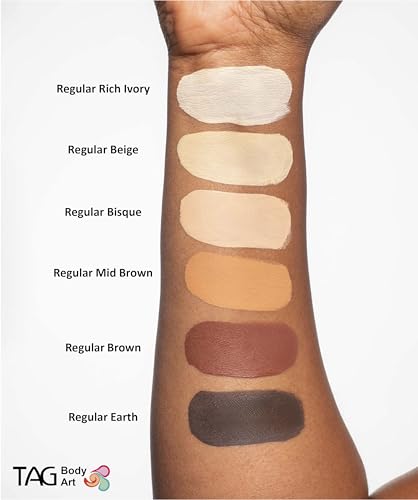 TAG Face and Body Paint - Mid Brown 32g