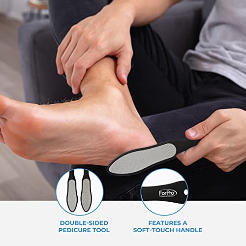 ForPro Black Bear Stainless Steel Pedicure Foot File & Callus Remover