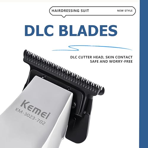 KEMEI 3023-702 Professional Zero-Gap Hair Trimmer 9000 RPM