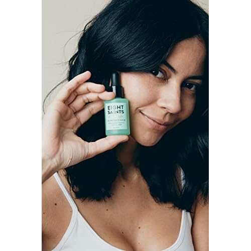 Eight Saints Skincare Pure Hyaluronic Acid Serum for Face Plumping, Natural and Organic Vitamin C Face Serum with Vitamin E for Fine Lines, Reduces Wrinkles, Firming, Hydrating, Anti-Aging, 1 Oz