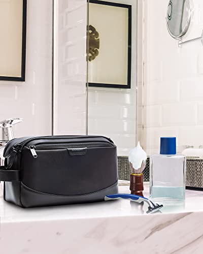 BAGSMART Large Travel Toiletry Bag for Men, Water-Resistant Dopp Kit