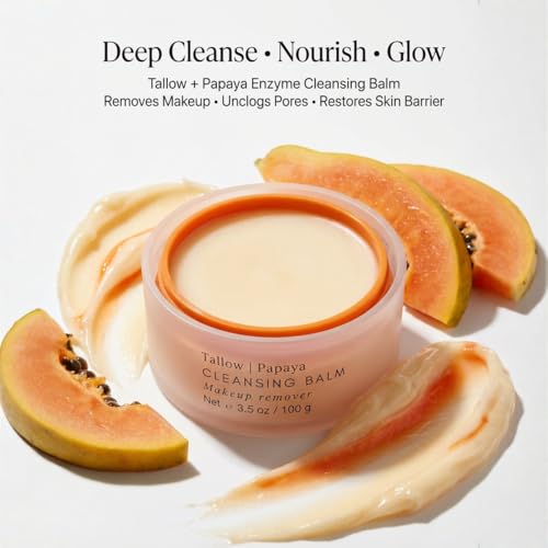 Tallow Cleansing Balm - Natural Makeup Remover for Sensitive Skin