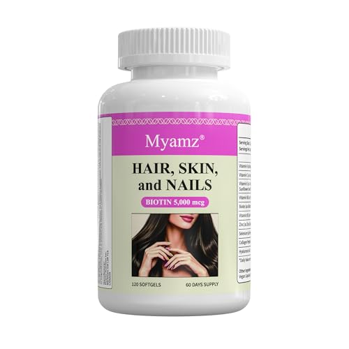 Hair, Skin & Nails Supplement - 120 Vegan Capsules