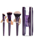 Anisa Beauty 3-Piece Makeup Brush Set | Foundation, Powder & Concealer