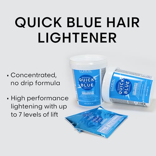 L'Oréal Technique Quick Blue High Performance Bleach No Drip Powder Lightener