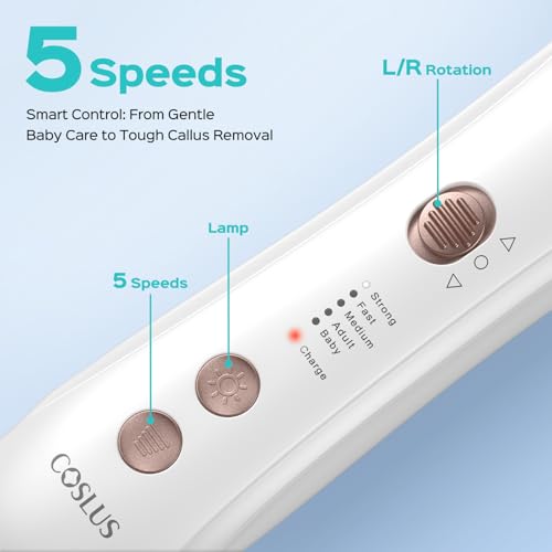 Electric Nail File Manicure Pedicure Kit - 5-in-1 Cordless Care