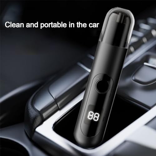 Professional Nose Hair Trimmer, LED Display, USB Rechargeable, Waterproof Double-Edge Blade for Men, Women, IPX7 Rated, 2025 Model (Round Bottom)