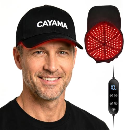 CAYAMA Red Light Hair Growth Cap - 528 LED Emitters