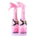 9 Oz Empty Plastic Spray Bottle for Hair, Refillable Squirt Bottle with Mist and Stream Mode, Multi-purpose Atomizer (2 Pack)