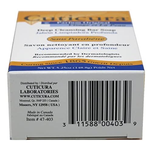 Cuticura Original Medicated Soap Bath Size 5.25 Ounce